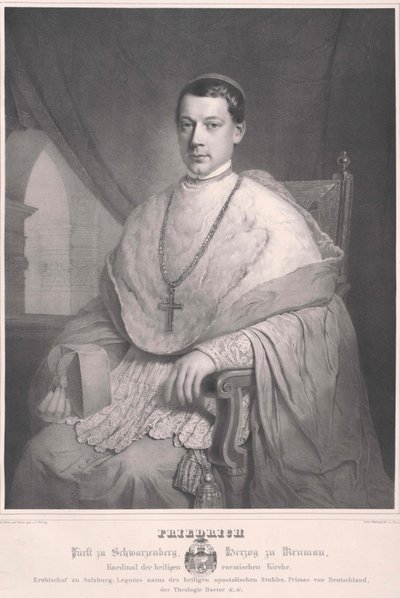 Frederick count Schwarzenberg-Krumau de Artist Unknown