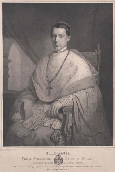 Frederick count Schwarzenberg-Krumau de Artist Unknown