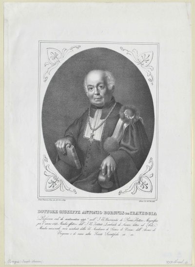 Giuseppe António Borgnis de Artist Unknown