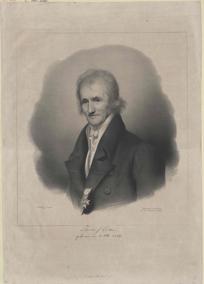 Heinrich von Cotta (impressão) de Artist Unknown