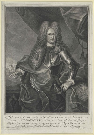Henrique conta Reuss a Schleiz de Artist Unknown