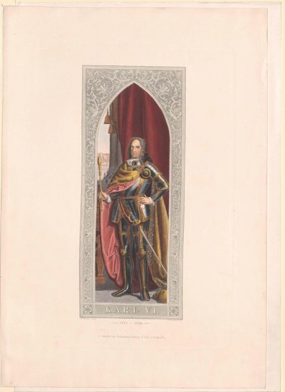 Sacro Imperador Romano Carlos VI de Artist Unknown