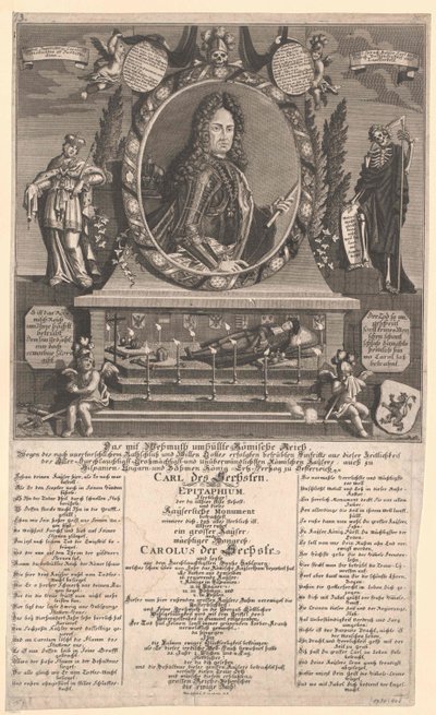 Sacro Imperador Romano Carlos VI de Artist Unknown