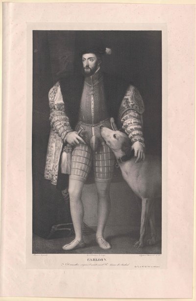 Sacro Imperador Romano Carlos V. de Artist Unknown