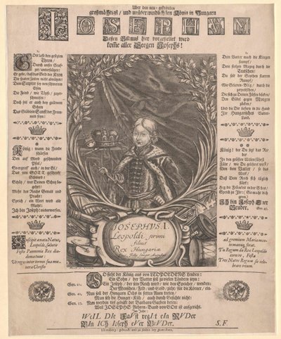 Sacro Imperador Romano José I de Artist Unknown
