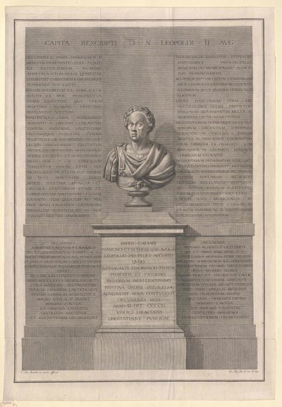 Sacro Imperador Romano Leopoldo II de Artist Unknown