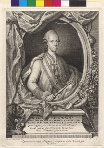 Sacro Imperador Romano Leopoldo II de Artist Unknown