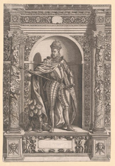 Sacro Imperador Romano Maximiliano II de Artist Unknown