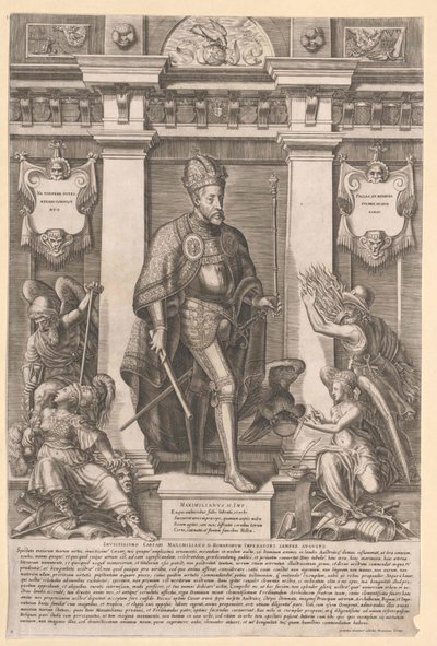 Sacro Imperador Romano Maximiliano II de Artist Unknown