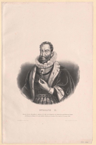 Sacro Imperador Romano-Germânico Rudolf II de Artist Unknown
