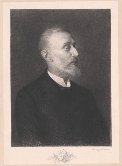 Hugo count e Altgraf Salm-Reifferscheidt-Raitz (impressão) de Artist Unknown