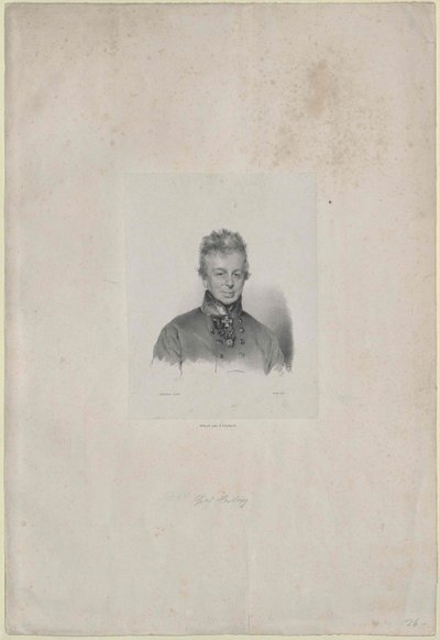 Conde Ignaz Hardegg-Glatz de Artist Unknown