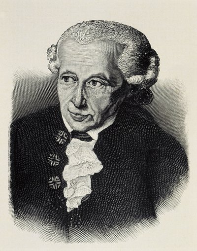 Immanuel Kant (gravura) de Artist Unknown