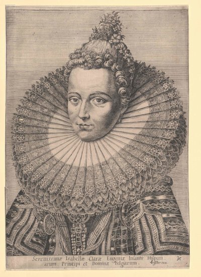 Infanta de Espanha Isabella Clara Eugenia de Artist Unknown