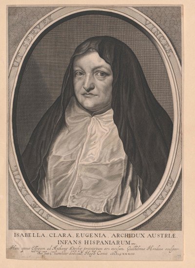 Infanta de Espanha Isabella Clara Eugenia de Artist Unknown