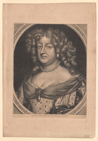 Infanta de Espanha Maria Teresa (impressão) de Artist Unknown