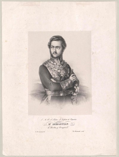 Infante de Espanha Sebastião de Artist Unknown