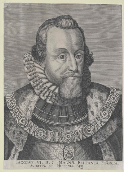 Jakob I Rei de Inglaterra de Artist Unknown