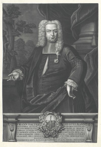 Johann Balthazar Gullmann de Artist Unknown