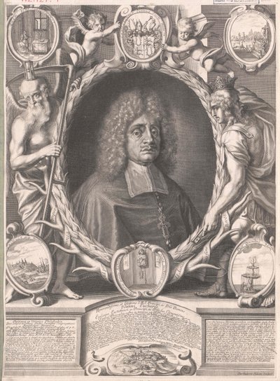 Johann Eucharius Baron Schenk von Castell (impressão) de Artist Unknown