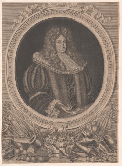 Johann Frederick Behaim von Schwarzbach de Artist Unknown