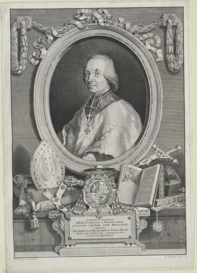 Johann Heinrich count Frankenberg de Artist Unknown