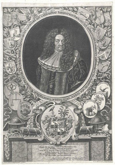 Johann Paul Paumgartner de Holenstein e Lonnerstadt de Artist Unknown