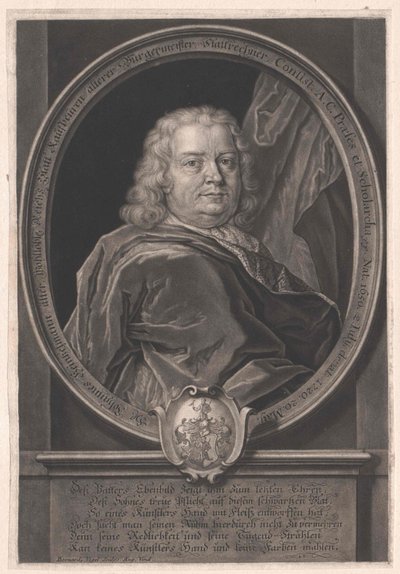Johannes Heintzelmann (impressão) de Artist Unknown