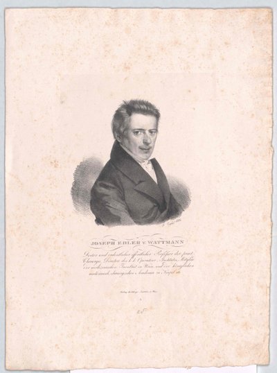 Joseph Baron Wattmann-Maelcamp-Beaulieu (impressão) de Artist Unknown