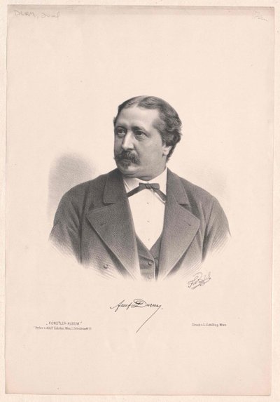 Joseph Durm (impressão) de Artist Unknown
