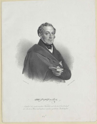 Joseph Gorischek (impressão) de Artist Unknown