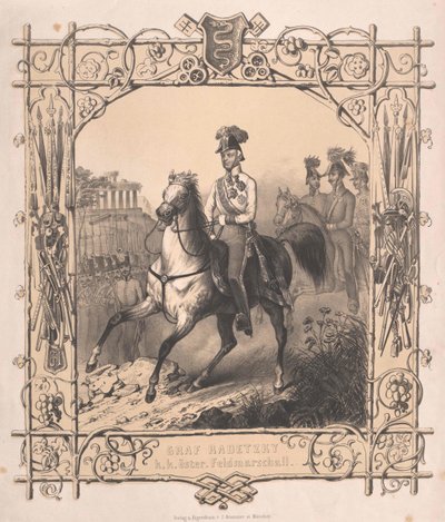José Conde Radetzky de Radetz de Artist Unknown