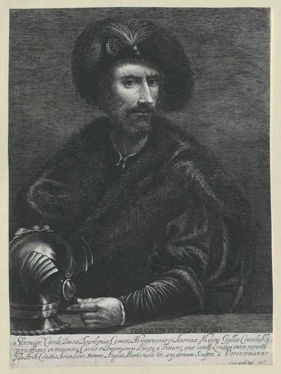 Karl count Montpensier de Artist Unknown