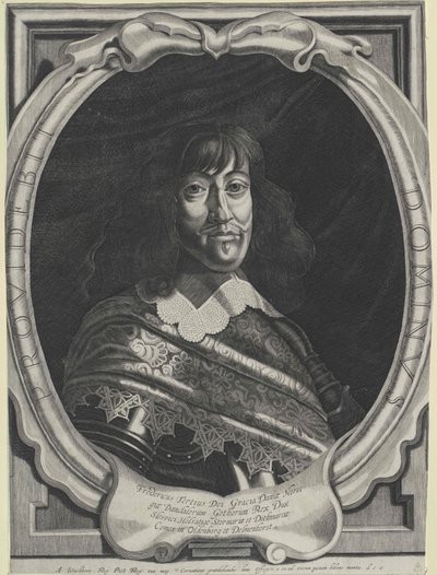 Rei da Dinamarca Frederico III de Artist Unknown