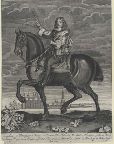 Rei da Dinamarca Frederico III de Artist Unknown