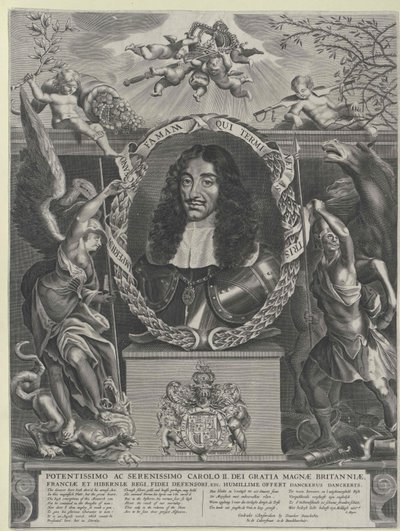 Rei de Inglaterra Carlos II de Artist Unknown