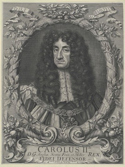 Rei de Inglaterra Carlos II de Artist Unknown
