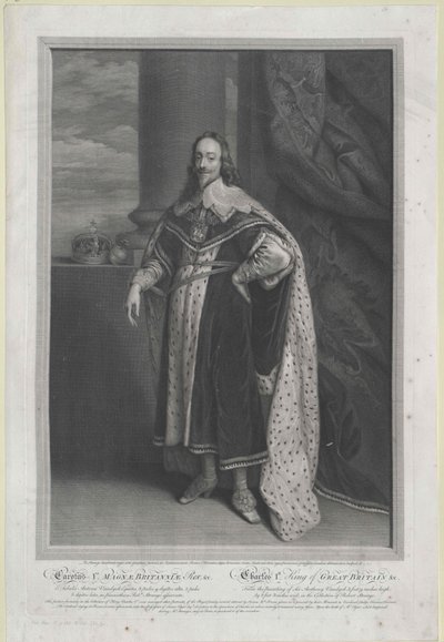 Rei de Inglaterra Carlos I de Artist Unknown