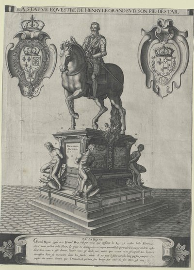 Rei de França Henrique IV de Artist Unknown