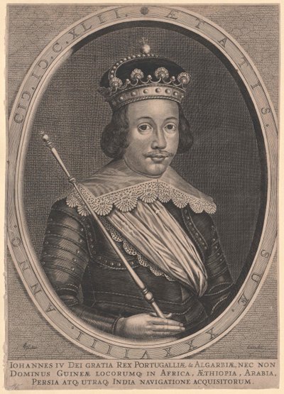 Rei de Portugal Johann IV de Artist Unknown