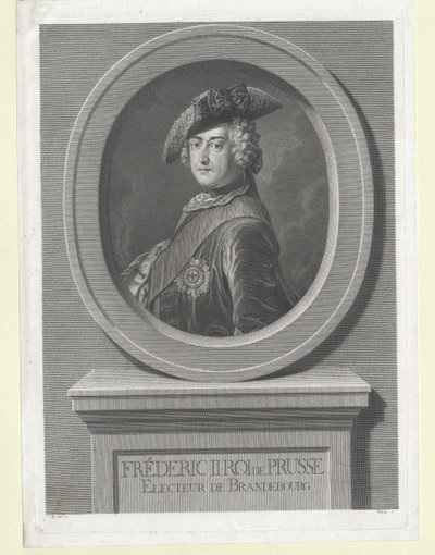 Rei da Prússia Frederico II de Artist Unknown