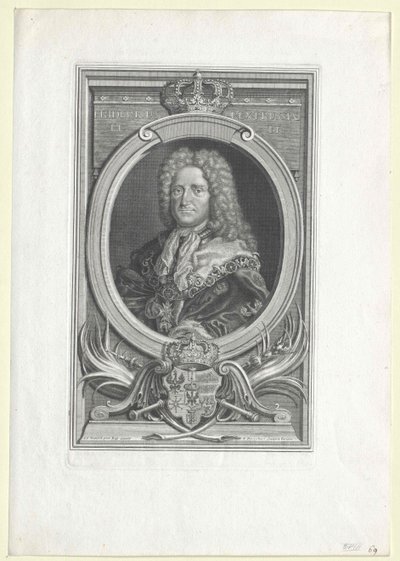 Rei da Prússia Frederico I de Artist Unknown