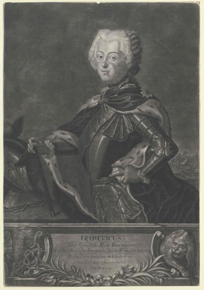 Rei da Prússia Frederico II de Artist Unknown