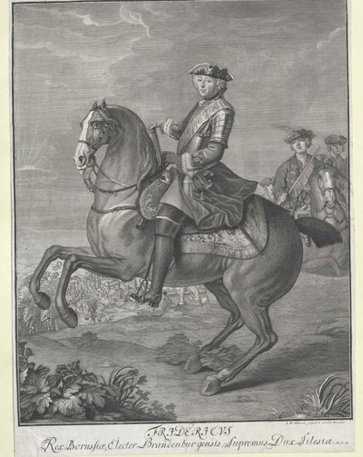 Rei da Prússia Frederico II de Artist Unknown
