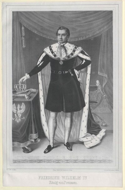 Rei da Prússia Frederico Guilherme IV de Artist Unknown