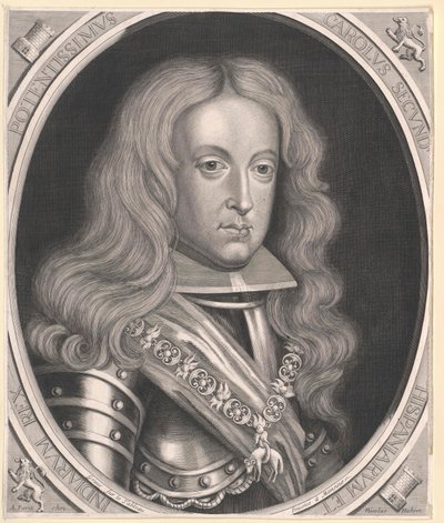 Rei de Espanha Carlos II de Artist Unknown