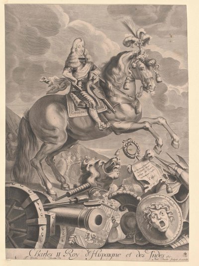 Rei de Espanha Carlos II de Artist Unknown