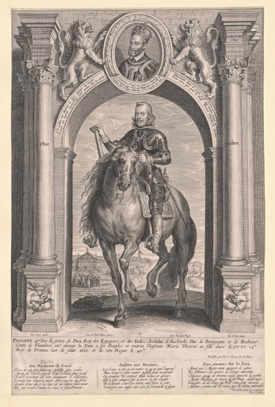 Rei de Espanha Filipe IV de Artist Unknown