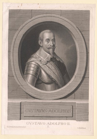 Rei da Suécia Gustavus Adolphus da Suécia de Artist Unknown