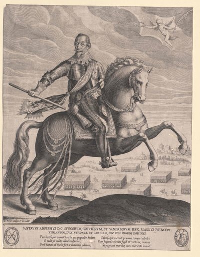 Rei da Suécia Gustavus Adolphus da Suécia de Artist Unknown